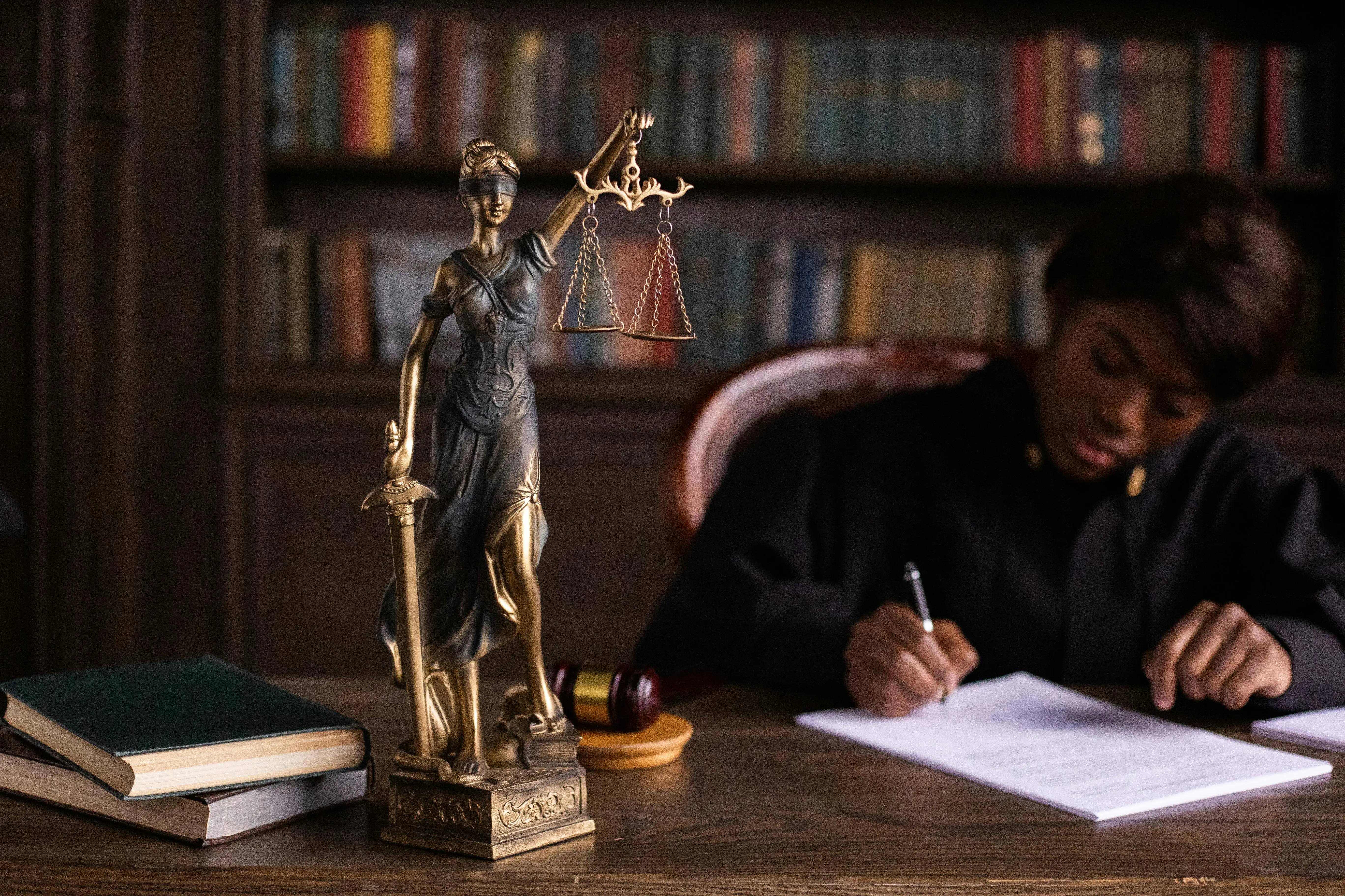 Lady Justice background